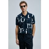Lufian Erkek Dıamond Smart Polo T-Shirt 111040219 Lacivert