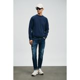 Lufian Erkek Edgar Spor Slim Fit Jean Pantolon 112200229 Mavi