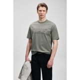 Lufian Erkek Frank Modern Grafik T-Shirt 111020284 Yeşil