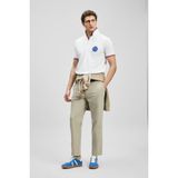 Lufian Erkek Gavın Smart Polo T-Shirt 111040244 Kırık Beyaz