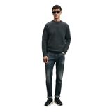 Lufian Erkek Hegel Spor Slim Fit Jean Pantolon 112200265 Gri