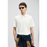Lufian Erkek Hudson Smart Polo T-Shirt 111040234 Beyaz - XL