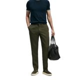 Lufian Erkek Karl Smart Chino Slim Fit Pantolon 111190363 Yeşil