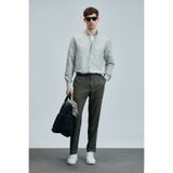 Lufian Erkek Karl Smart Chino Slim Fit Yeşil Pantolon 111190350