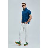 Lufian Erkek Laon Smart Polo T-Shirt 111040206 Açık Lacivert
