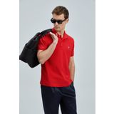 Lufian Erkek Laon Smart Polo T-Shirt 111040206 Kırmızı