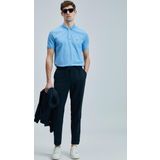 Lufian Erkek Laon Smart Polo T-Shirt 111040206 Mavi