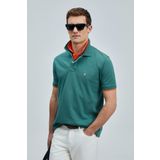 Lufian Erkek Laon Smart Polo T-Shirt 111040206 Ördek Yeşili
