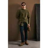 Lufian Erkek Logan Sweatshirt 112030194 Kahverengi