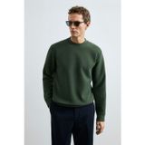 Lufian Erkek Logan Sweatshirt 112030194 Yeşil
