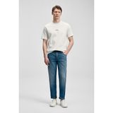 Lufian Erkek Marcus Modern Grafik T- Shirt 111020322 Kırık Beyaz - XL