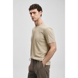 Lufian Erkek Nuvor Hi- Tech Performance Dikişsiz T-Shirt 111020319 Toprak - 3XL