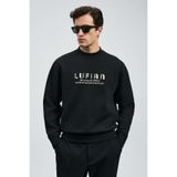 Lufian Erkek Oracle Sweatshirt 112030178 Siyah