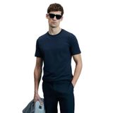 Lufian Erkek Pablo Modern Grafik T-Shirt 111020265 Lacivert