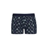 LUFIAN Erkek Pamuklu Boxer, Lacivert, L Beden