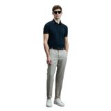 LUFIAN Erkek Polo Yaka T-shirt, Kısa Kollu, Lacivert, M Beden