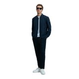 LUFİAN Erkek Regular Fit Pantolon, Lacivert, 46 Beden