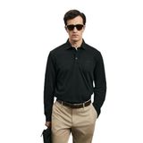 Lufian Erkek Rocky Smart Polo T-Shirt 112040044 Siyah