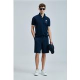 Lufian Erkek Sandor Smart Polo T-Shirt 111040223 Lacivert