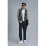 Lufian Erkek Simon Chino Slim Fit Yeşil Pantolon 111190324