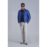 LUFİAN Erkek Slim Fit Mont, Saks, 46 Beden