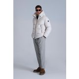 LUFİAN Erkek Slim Fit Mont, Taş, 56 Beden