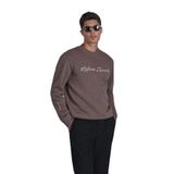 LUFİAN Erkek Slim Fit Sweatshirt, Bakır, XL XL