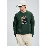 Lufian Erkek Storm Sweatshirt 112030172 Çimen Yeşili