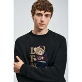 Lufian Erkek Storm Sweatshirt 112030172 Siyah