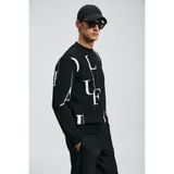 Lufian Erkek Tıffany Sweatshirt 112030184 Siyah