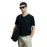 Lufian Erkek Tuna Modern Grafik T-Shirt 111020266 Siyah
