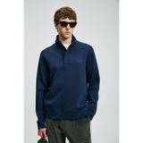 Lufian Erkek Wonder Sweatshirt 112030185 Lacivert