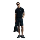 Lufian Eros Smart Polo Tişört, L, 40204, Siyah, Erkek