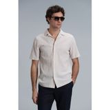 Lufian Femer Erkek Basic Gömlek Regular Fit Bej - XL
