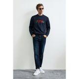 Lufian Fınn Erkek Sweatshirt Lacivert