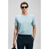 Lufian Finto Modern Grafik Erkek T-Shirt 111020323 - Açık Mavi - 4XL