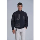 Lufian Focus Erkek Sweatshirt Lacivert