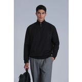 Lufian Focus Erkek Sweatshirt Siyah