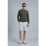 Lufian Fral Spor Erkek Chino Şort Slim Fit Bej