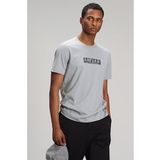 Lufian Frank Modern Grafik Siyah Erkek T-shirt