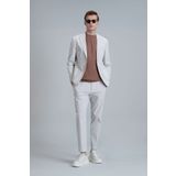 Lufian Frank Smart Erkek Chino Pantolon Slim Fit Bej