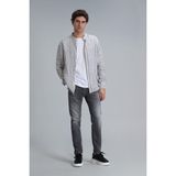 Lufian Frank Smart Jean Erkek Pantolon Regular Fit Koyu Gri - 31 / 30