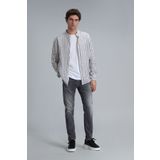 Lufian Frank Smart Jean Erkek Pantolon Regular Fit Koyu Gri