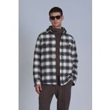 Lufian Fresher Erkek Basic Gömlek Slim Fit Kahverengi