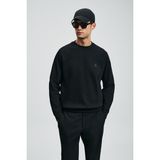 Lufian Grant Erkek Sweatshirt Siyah - XL