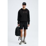 Lufian Grayson Erkek Sweatshirt Siyah
