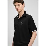Lufian Grom Smart Erkek Polo Tişört Siyah - XL