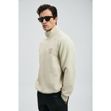 Lufian Hazel Erkek Sweatshirt - Ekru - XL