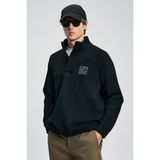 Lufian Hazel Erkek Sweatshirt Siyah - XL