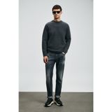 Lufian Hegel Spor Jean Erkek Pantolon Slim Fit Gri